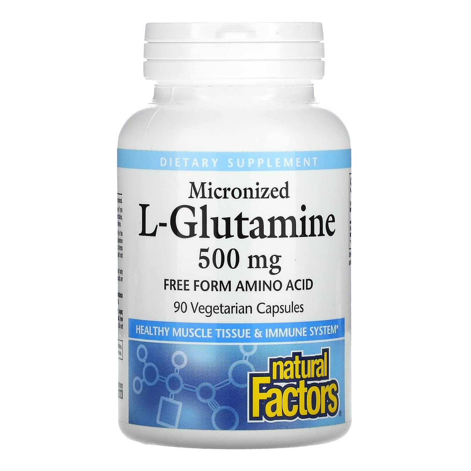Micronized L-Glutamine 500 mg - 90ct