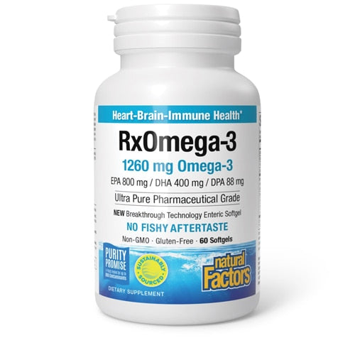 RxOmega-3 1260mg - 60 softgel