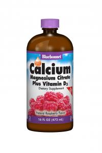 Liquid Calcium Magnesium Citrate Plus Vitamin D3 - 16oz