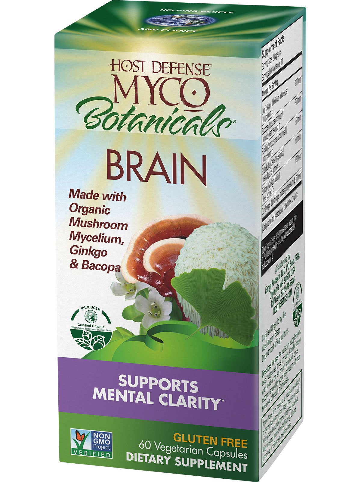 MycoBotanicals® Brain - 60ct