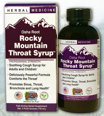 Rocky Mountain Throat Syrup - 4oz