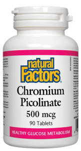 Chromium Picolinate 500mcg - 90ct