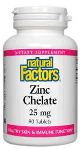 Zinc Chelate 25mg - 90ct