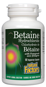 Betaine HCL with Fenugreek - 90 cap
