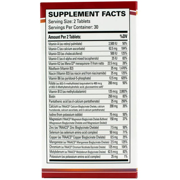 Clinical Essentials™ Multi-Vitamin & Minerals - 60ct Tab